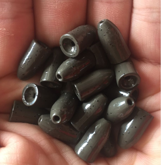 Tungsten worm weights green